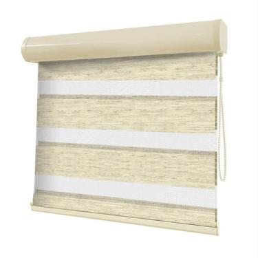 Imagem de Persiana Double Vision - 2,00m larg x 1,40m alt - Tecido Translúcido -