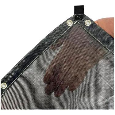 Imagem de Tela Sombril Sombrite 80 2,8x4 Viveiro Piscina Garagem Horta - AZUL VE