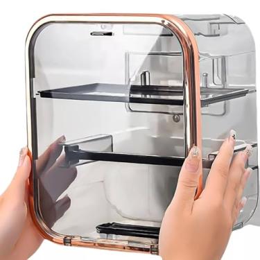 Imagem de Suporte Papel Higiênico Porta Lenço Celular Banheiro Adesivo