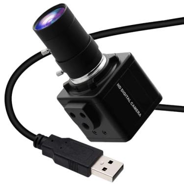 Imagem de SVPRO Câmera Glof Swing de alta velocidade 260fps 1080p 60fps com foco manual, webcam de computador com lente de 5-50 mm, close-ups de zoom óptico de 10X para Windows, Linux, MacOS, Android, Raspberry