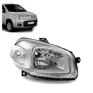 Imagem de Farol uno vivace 2011 2012 2013 2014 cromado  - SP ACESSÓRIOS, Direito