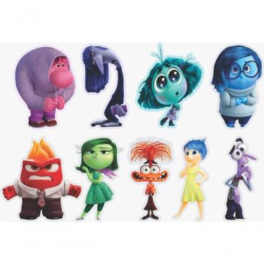 Imagem de Kit Display De Mesa 9 Pç Personagens Divertidamente 2 Mdf