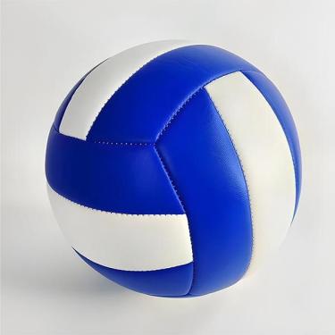 Imagem de Bola De Vôlei Azul E Branco Tamanho Padrão Kasgol