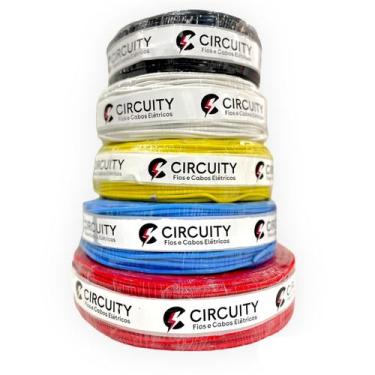 Imagem de Fio 6mm Rolo 100 Metros Flexivel Elétrico - Circuity