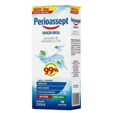 Imagem de Enxaguante Bucal Perioassept Menta s/ Álcool 250ml - Avvio