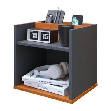 Imagem de Mesa de Cabeceira Mini Cômoda Mesinha Lateral Cama Quarto Nicho Decora