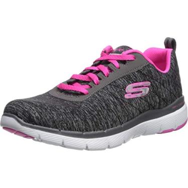 Imagem de Skechers Tênis feminino Flex Appeal 3.0-insiders, Bkhp, 35
