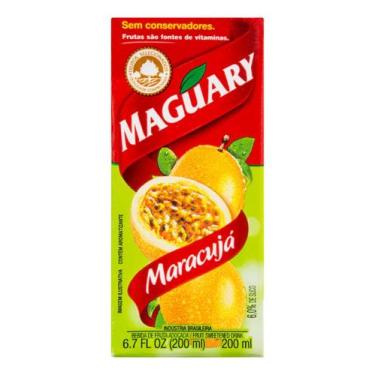 Imagem de Kit c/ 6 Maguary suco sabor maracuja 200 mL