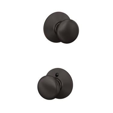 Imagem de Schlage F10PLY716 Plymouth Puxador de passagem, bronze envelhecido