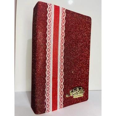 Imagem de Biblia Sagrada Luxo Letra Hipergigante com Harpa - NoBrand