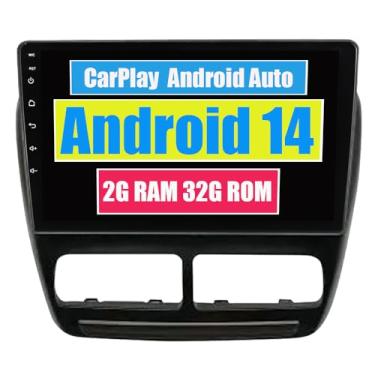 Imagem de RoverOne Central Multimídia para Fiat Doblo 2010 2011 2012 2013 2014 2015 com CarPlay Android Auto Navegação GPS Bluetooth Radio Estéreo WiFi