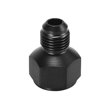 Imagem de X AUTOHAUX Carro fêmea AN8 8AN para macho AN6 6AN redutor de mangueira flare adaptador de encaixe de linha de combustível adaptador de anteparo do refrigerador de óleo combustível liga de alumínio
