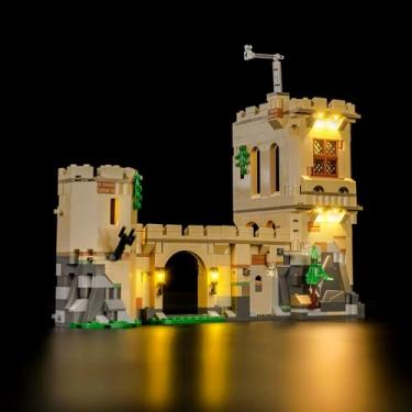 Imagem de LocoLee Light kit Compatible with Lego Hogwarts Castle: Flying Lessons - No Model Only Light, LED Lighting Accessories Compatible with Lego Flying Lessons 76447