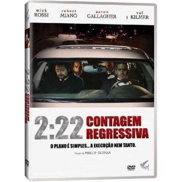 Imagem de DVD 2:22 Contagem Regressiva - Val Kilmer e Mick Rossi - Vinny Filmes