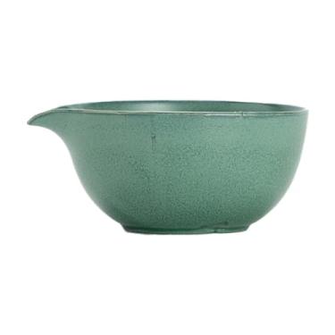 Imagem de SiaBiced Tigela de chá Matcha, presente para amantes de Matcha, ferramenta de preparação tradicional, chawan portátil, Verde