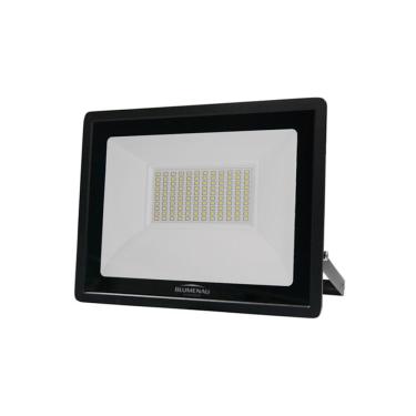 Imagem de Refletor Blumenau Led Tech 100w Preto Bivolt 6500k Luz Branca
