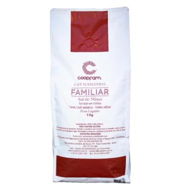Imagem de Café Familiar Sustentável Torrado em Grãos Coopfam 1kg