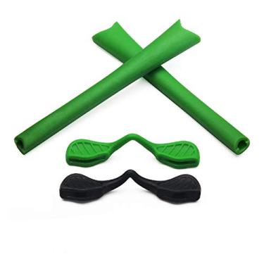 Imagem de Eye Opening Stuff 1 par de kits de reposição para óculos de sol Oakley Radar Path/Range/Pitch/Edge OO9184/XL - Verde