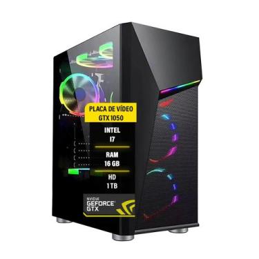Imagem de Pc Gamer I7 16Gb DDR3 GTX 1650 HD 1TB SSD 240GB - AMORIM SHOP