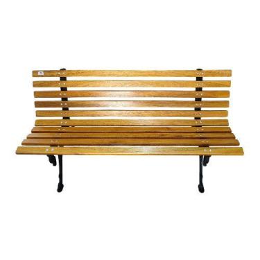 Imagem de Banco de madeira para jardim tamandua 10 reguas 120 cm - MOVEIS IMPERA