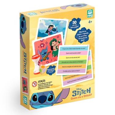 Imagem de Stitch Personagem Disney Jogo Infantil Educativo Com Cartas Ilustradas