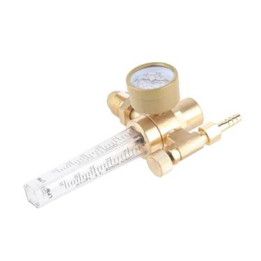 Imagem de Regulador de Argônio Akozon, WX?191?03 G5/8?14 Regulador de Medidor de Vazão Ajustável Com Adaptador GA580, Redutor de Pressão de Gás de Latão de para Soldagem Mig/Tig Adequado
