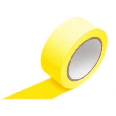 Imagem de fita de demarcação amarela, 0,48mm x 30m