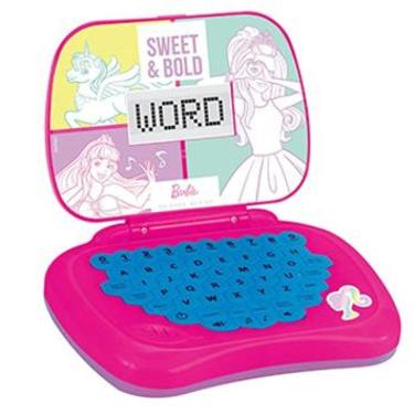 Imagem de Laptop Infantil Eletrônico - Bilíngue - Barbie - Candide