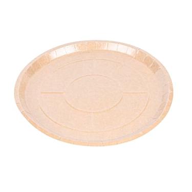 Imagem de Restaurantware - Bandejas de pizza de papel Eco Pie de 30,5 cm, 50 formas redondas de pizza – Prontas para forno, micro-ondas, forma de papel kraft para pizzas pessoais individuais, para assar