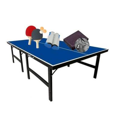 Imagem de MESA PING PONG MDF 18mm 1019 KLOPF + Kit Completo 5091 + Capa