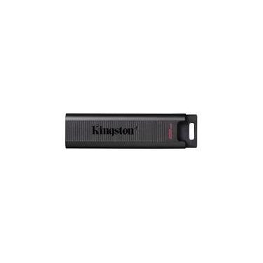 Imagem de Pen Drive 256GB Kingston DataTraveler Max, USB-C 3.2 Gen 2, Leitura de 1000MB/s, Preto - DTMAX/256GB