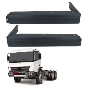 Imagem de Par Paralama MB Atego Lado Direito Esquerdo Interno - Bonfanti