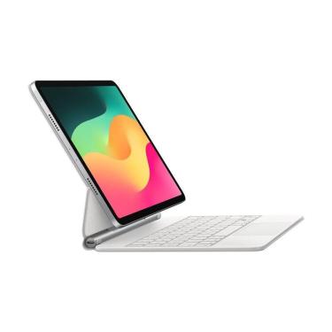 Imagem de Magic Keyboard para Apple iPad Pro de 11 polegadas (M4), Inglês (EUA), Branco 