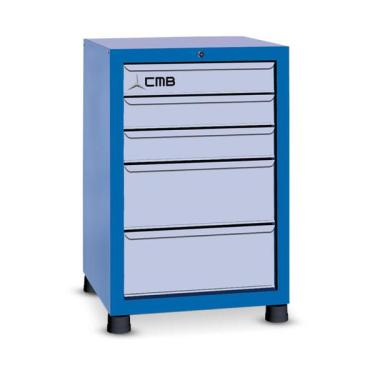 Imagem de Gaveteiro Modular Pequeno Com 5 Gavetas Gav605 Cmb