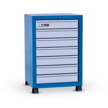 Imagem de Gaveteiro Modular Pequeno Com 7 Gavetas Gav601 Cmb