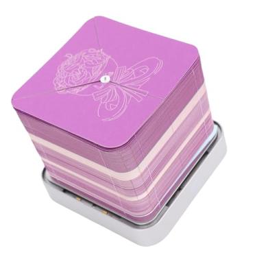 Imagem de Yosoo Nota de Lágrima 3D da Mão, Rose Bouquet Memo Pad Com Luz 2026 Escultura de Escultura de Calendário, Arte de Notepad para Decoração de Desktop (tolet)