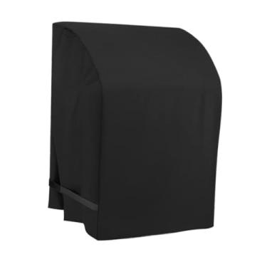 Imagem de KiBcsLic Capa para churrasqueira a gás de 2 bocas, capa para churrasqueira, tecido Oxford à prova de poeira para áreas externas, 76x66x110cm