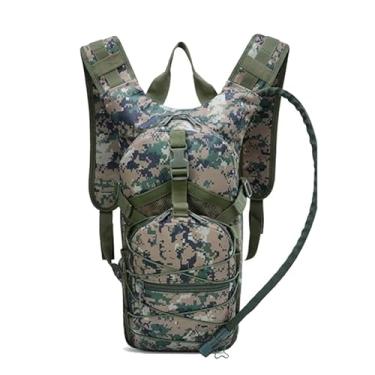 Imagem de Mochila Leve Caminhadas, Mochila De Hidratação Para Campismo E Caminhadas Ao Ar Livre Com Reservatório Água De 3 Litros, Assalto Militar À Prova Dágua Sobrevivência, Para Trekking, Trilhos(A)