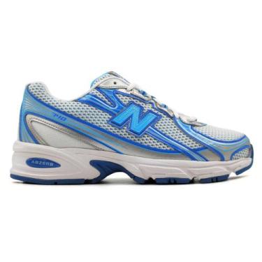 Imagem de Tênis New Balance 740 Unissex, 36, Branco, Azul
