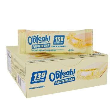 Imagem de Barra de Proteína 45g Oh Yeah Caixa 12 Unidades 3VS Nutrition-Unissex