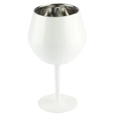 Imagem de Taça Copo Termico 2 em 1 Inox Bebida Cocktail Drink Vinho Festa Evento Praia Piscina Lazer Moderno Resistente