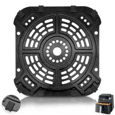Imagem de GWYXC Frigideira Air Fryer Grill para Ninja AF181 Air Fryer Pro XL 6 em 1 6,5 QT, 21,5 cm × 20 cm Bandeja de acessórios para fritadeira Placa de grelha Placa de reposição Peças de reposição Rack com
