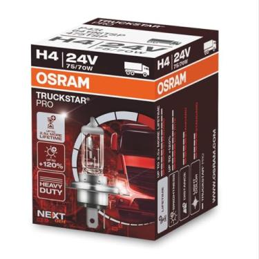 Imagem de Lâmpada Osram Linha Truckstar Pro - H4