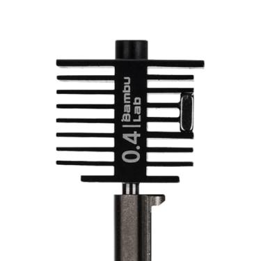 Imagem de Bico Hotend em aço temperado 0.4 mm para Impressora 3D Bambulab Série A1