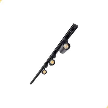 Imagem de Trilho Eletrificado 1 Metro com 3 Spots Led 20w Bivolt Direcionáveis -