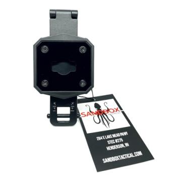 Imagem de Sandbox Tactical Montagem de câmera molle única/projetada especificamente para a câmera corporal Axon Taser 2, 3 e 4. (individual)