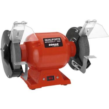 Imagem de Moto Esmeril De Bancada Qualiforte 6'' 300w 3.540rpm Somar - 000135