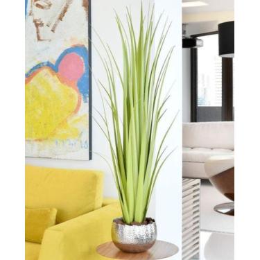 Imagem de Haste de capim verde 90cm / o vaso não acompanha - Toke verde