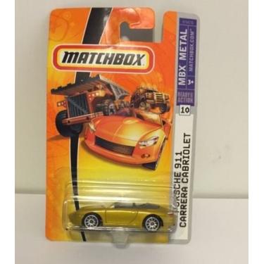 Imagem de 2007 Matchbox #10 Porsche 911 Carrera Cabriolet MBX Metal Novo