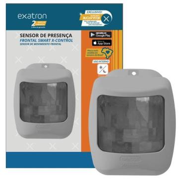 Imagem de Sensor Presença Frontal Temporizador APP Smart X Control - EXATRON, SE